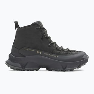 Férfi túracipők Under Armour Charged Expanse Mid LTHR WP Black/Anthracite/Bayou