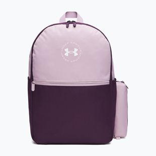 Városi hátizsák Under Armour Essential Printed Backpack mauve pink/purple echo/white