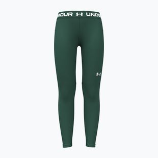 Gyerek leggingsek Under Armour HeatGear Leggings campus ivy/white