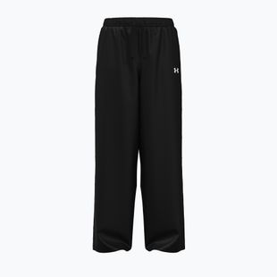 Gyerek nadrág Under Armour G Icon Woven Open Leg Pant black/black/white