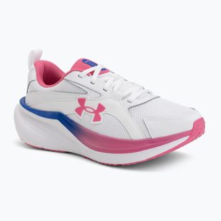 Női futócipők Under Armour Assert 11 white/pink frenzy/pink frenzy