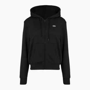 Női pulóver Under Armour Rival Fleece Full Zip ultimate black/white