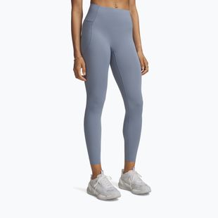 Női edzőleggingsek Under Armour Vanish Elite Leggings blue wind/metallic silver