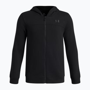 Gyerekpulóver Under Armour Rival Lightweight Full Zip ultimate black/black