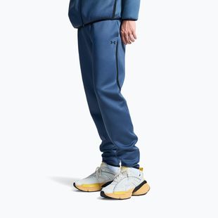 Férfi nadrág Under Armour Unstoppable Fleece Jogger Downpour Gray/Black
