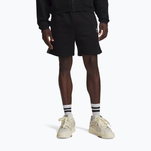 Férfi rövidnadrág Under Armour Icon Fleece Taped Shorts ultimate black/white
