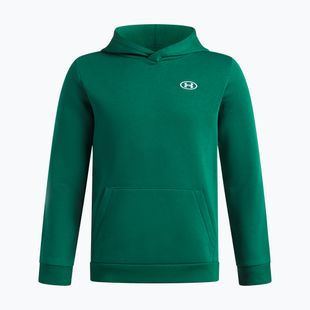 Gyerekpulóver Under Armour B Rival Fleece Hoodie campus ivy/white