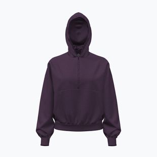 Női edzőpulóver Under Armour Icon Fleece HZ Hoodie purple echo/purple echo