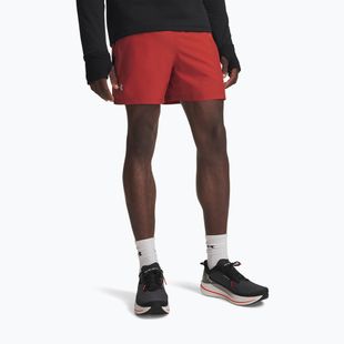 Férfi futónadrág Under Armour Launch 5" Shorts heritage red/black/reflective