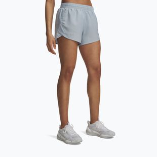 Női futónadrág Under Armour Fly By 3" Shorts blue fog/blue fog/reflective