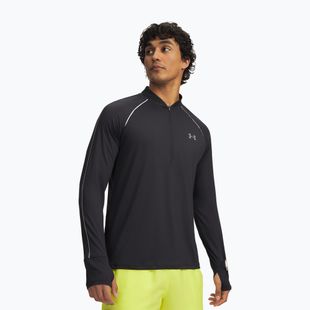 Férfi futópulóver Under Armour Velociti Half Zip ultimate black/reflective