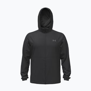 Férfi futókabát Under Armour Velociti Hooded Jacket ultimate black/reflective