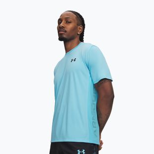 Férfi edző póló Under Armour Tech Utility SS fresco blue/black