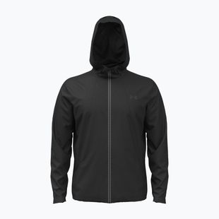 Férfi edződzseki Under Armour Tech Utility Woven Jacket black/black/steel