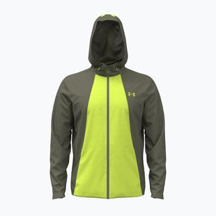 Férfi edződzseki Under Armour Tech Utility Woven Jacket marine od green/green citrine/green citrine