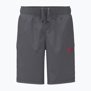 Gyerek rövidnadrág Under Armour Tech Utility Woven Shorts castlerock/mod gray/racer red