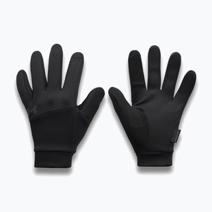 Férfi futókesztyűk Under Armour Velociti Liner black/black/reflective