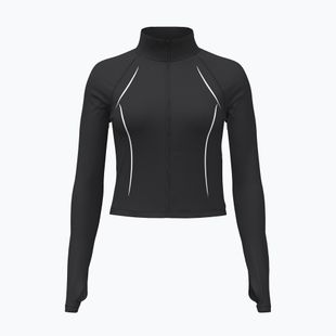 Női edzőpulóver Under Armour Meridian Contour Full Zip ultimate black/white/ultimate black
