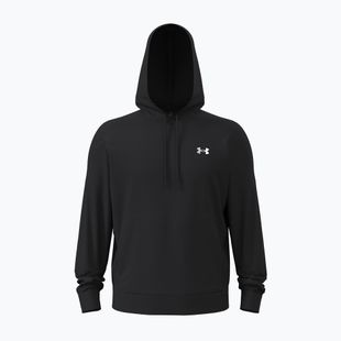 Férfi pulóver Under Armour Flex Fleece Hoodie ultimate black/white