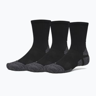 Zokni Under Armour Perf Tech Pro 3 Pack Crew ultimate black/ultimate black/castlerock
