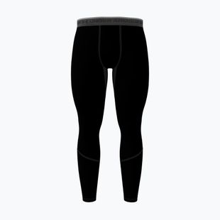 Férfi edzőleggingsek Under Armour Coldgear Elite Leggings ultimate black/ultimate black/Reflective