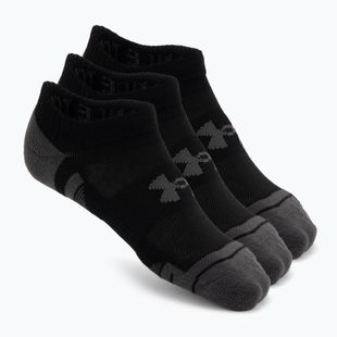 Zokni Under Armour Perf Tech NS 3 pack ultimate black/ultimate black/jet gray