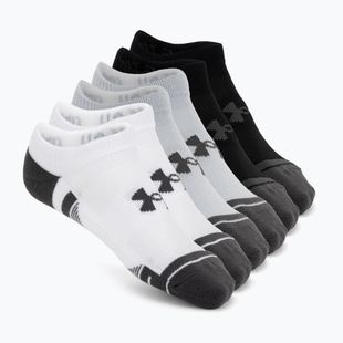 Zokni Under Armour Perf Tech NS 6 pack mod gray/mod gray/jet gray