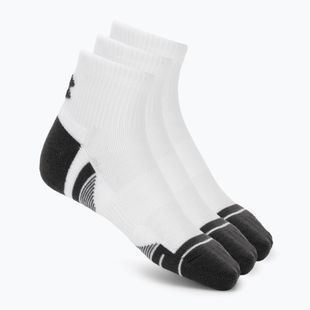 Zokni Under Armour Perf Tech Qtr 3 pack white/white/jet gray