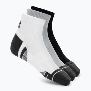 Zokni Under Armour Perf Tech Qtr 3 pack mod gray/white/jet gray