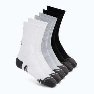Zokni Under Armour Perf Tech Crew 6 pack mod gray/mod gray/jet gray