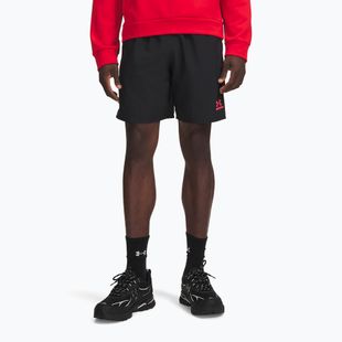 Férfi edző rövidnadrág Under Armour Tech Sport black/racer red/racer red