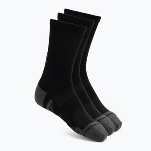 Zokni Under Armour Perf Tech Crew 3 pack ultimate black/ultimate black/jet gray