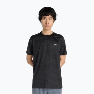 Férfi futópóló New Balance Sport Essentials Printed black