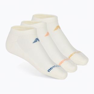 New Balance Everyday No Show zokni 3 pár fehér