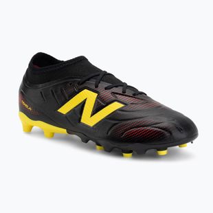 Gyerek focicipő New Balance Tekela Team V5 black 100/punch yellow/fire cracker