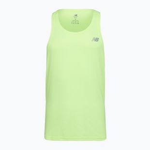 Férfi futópóló New Balance Sport Essentials Singlet afterglow