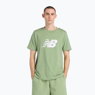 Férfi póló New Balance Graphic V Flying oregano