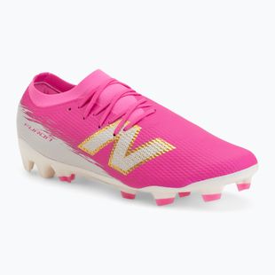 Futballcipő New Balance Furon Team V8 FG pink heat/sea salt/gold metallic