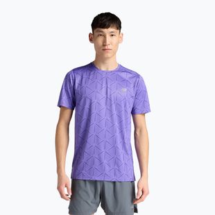 Férfi póló New Balance Essentials Printed T electric purple