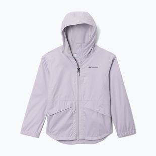 Gyerek esőkabát Columbia Rainy Trails II Fleece lavender pearl