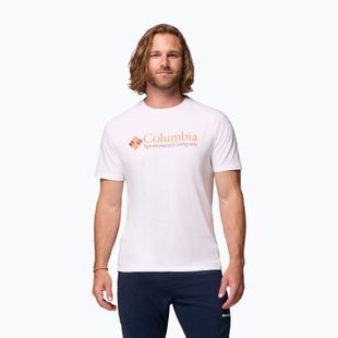 Férfi póló Columbia CSC Basic logo white/csc retro logo