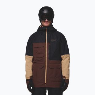 Férfi snowboarddzseki Columbia Coreshot tobacco/black/canoe