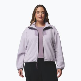 Női cipzáras pulóver Columbia Sequoia Grove Full Zip lavender pearl/shale purple