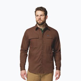 Férfi ing Columbia Landroamer Twill tobacco
