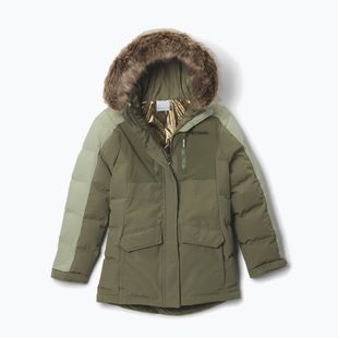 Lány bélelt dzseki Columbia Girl's Marquam Peak Fusion II stone green/safari