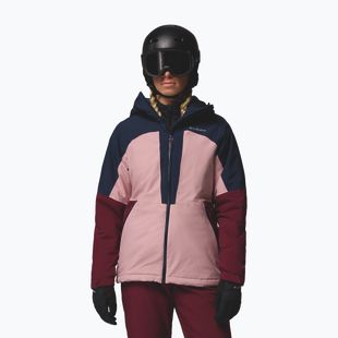 Női sídzseki Columbia Liftline eraser pink/collegiate navy/rich wine