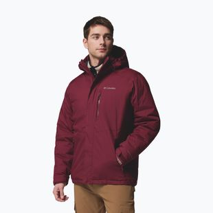 Férfi dzseki Columbia Oak Harbor II Insulated rich wine