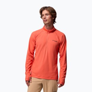 Férfi pulóver Columbia DriVenture Half Zip zing/white