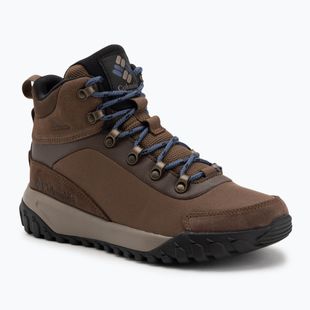 Férfi cipő Columbia Burnsider Waterproof dark brown/dark mountain