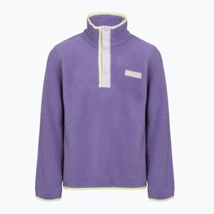 Gyerek polár pulóver Columbia Halvetia II Half Snap Fleece stormwatch/lavender pearl